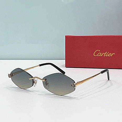 cartier AAA+ Sunglasses #606546 replica