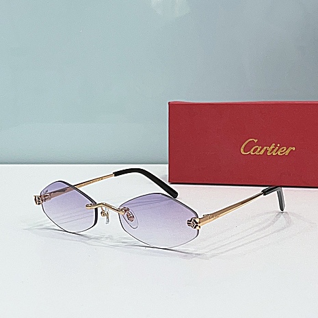 cartier AAA+ Sunglasses #606549 replica