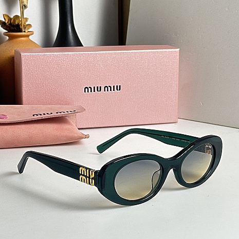 MIUMIU AAA+ Sunglasses #606708 replica