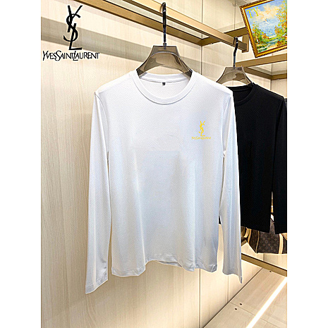 US$29.00 YSL Long-Sleeved T-shirts for MEN #608986