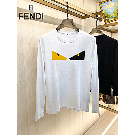 US$29.00 Fendi Long-Sleeved T-Shirts for MEN #608998