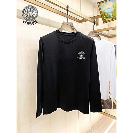 US$29.00 Versace Long-Sleeved T-Shirts for men #609017