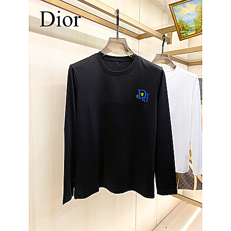 US$29.00 Dior Long-sleeved T-shirts for men #609026