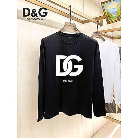 US$29.00 D&G Long Sleeved T-shirts for Men #609032