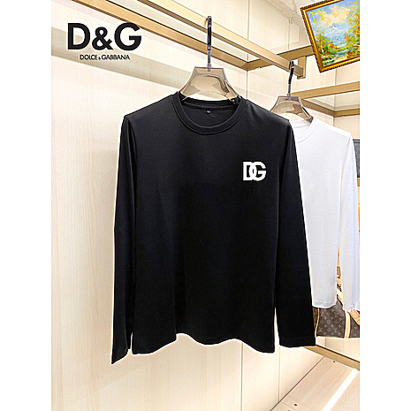 US$29.00 D&G Long Sleeved T-shirts for Men #609034