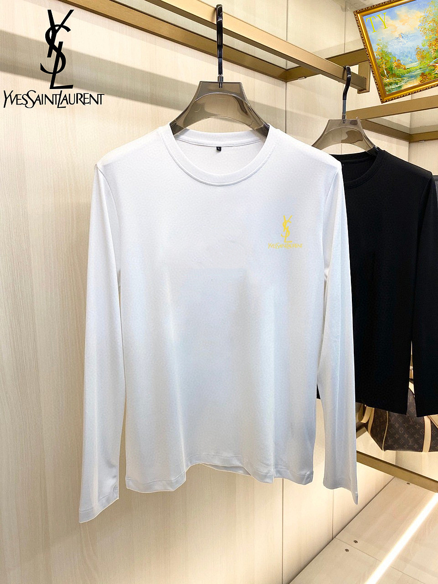 YSL Long-Sleeved T-shirts for MEN #608986 replica