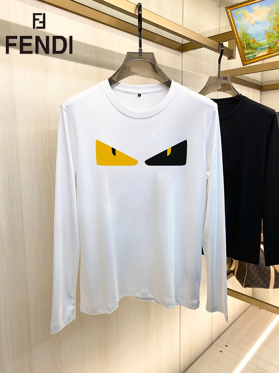 Fendi Long-Sleeved T-Shirts for MEN #608998 replica
