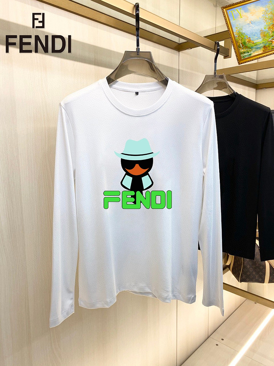 Fendi Long-Sleeved T-Shirts for MEN #609002 replica
