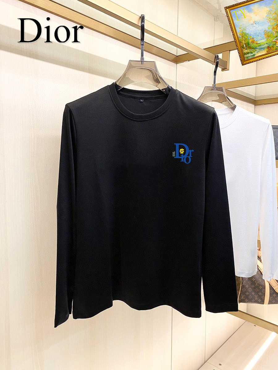 Dior Long-sleeved T-shirts for men #609026 replica