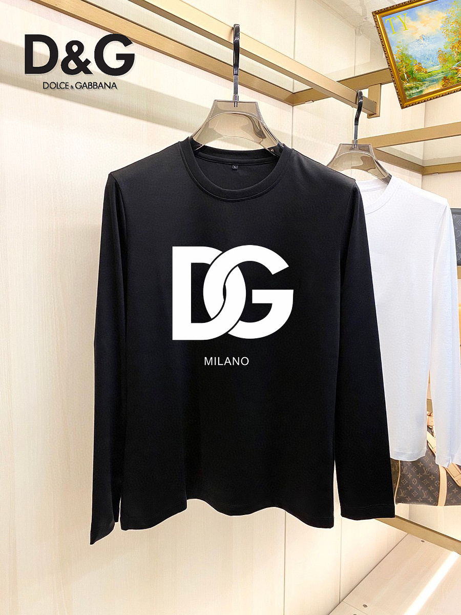 D&G Long Sleeved T-shirts for Men #609032 replica