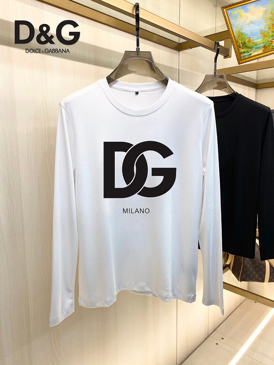 D&G Long Sleeved T-shirts for Men #609033 replica