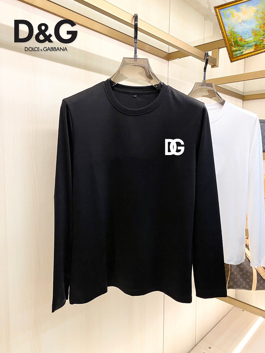 D&G Long Sleeved T-shirts for Men #609034 replica