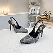 US$77.00 versace 10.5cm High-heeled shoes for women #604303