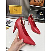 US$96.00 Fendi 8cm High-heeled shoes for women #604624