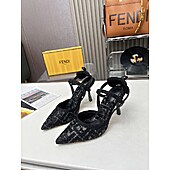 US$96.00 Fendi 8.5cm High-heeled shoes for women #604626