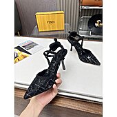 US$96.00 Fendi 8.5cm High-heeled shoes for women #604626