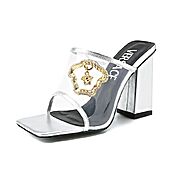 US$80.00 versace 10cm High-heeled shoes for women #605014
