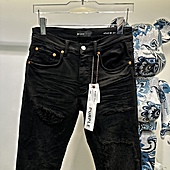 US$77.00 Purple brand Jeans for MEN #606471