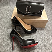 US$69.00 Christian Louboutin 12cm High-heeled shoes for women #608361