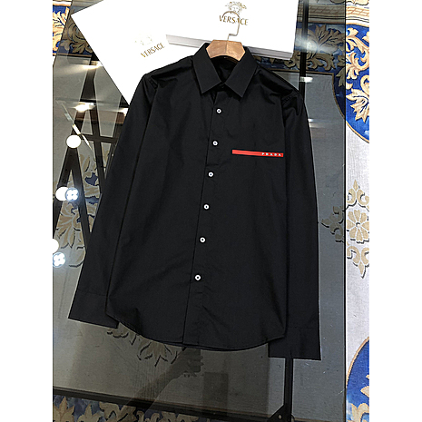 Prada Shirts for Prada long-sleeved shirts for men #610845 replica