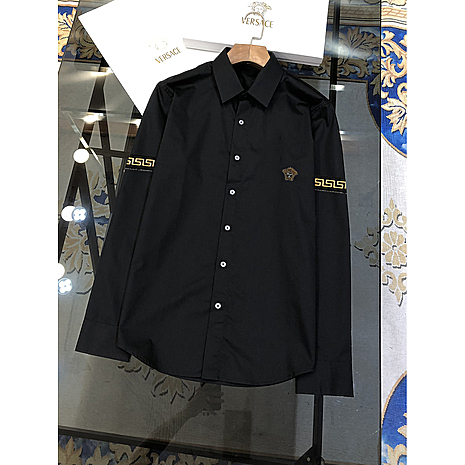 Versace Shirts for Versace Long-Sleeved Shirts for men #611066 replica