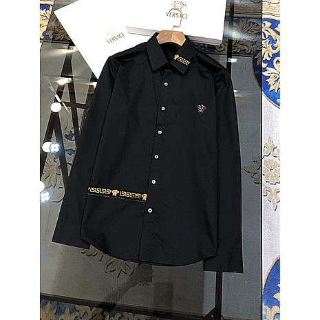 Versace Shirts for Versace Long-Sleeved Shirts for men #611114 replica