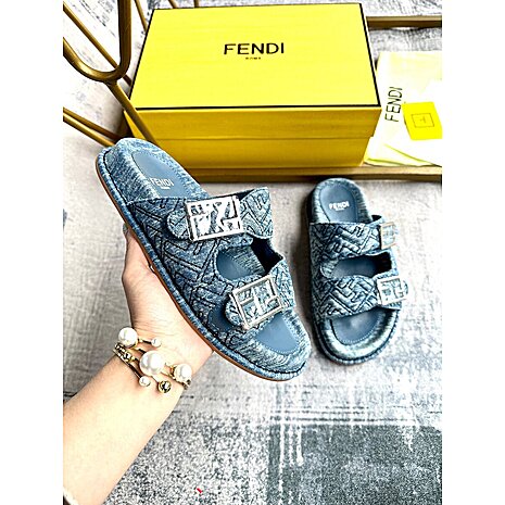 Fendi shoes for Fendi slippers for women #611970 replica