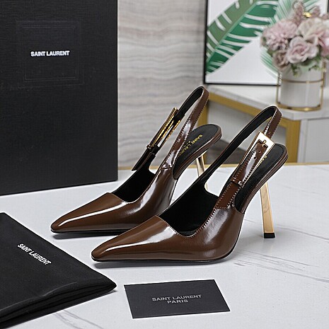 YSL 10.5cm High-heeled shoes for women #612169 replica