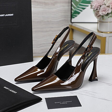 YSL 10.5cm High-heeled shoes for women #612174 replica