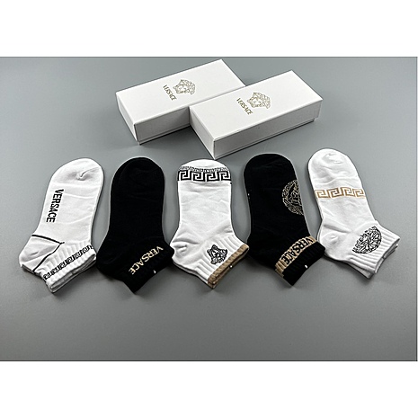 versace Socks 5pcs sets #614836 replica