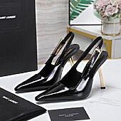 US$115.00 YSL 10.5cm High-heeled shoes for women #612167