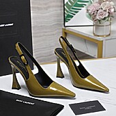 US$118.00 YSL 10.5cm High-heeled shoes for women #612175