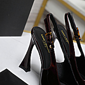 US$118.00 YSL 10.5cm High-heeled shoes for women #612176