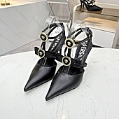 US$77.00 versace 10.5cm High-heeled shoes for women #612188