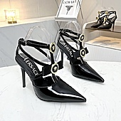US$77.00 versace 10.5cm High-heeled shoes for women #612189