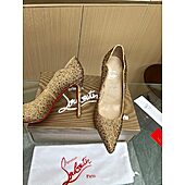 US$141.00 Christian Louboutin 10.5cm High-heeled shoes for women #614376
