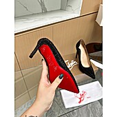 US$141.00 Christian Louboutin 10.5cm High-heeled shoes for women #614377