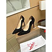 US$141.00 Christian Louboutin 10.5cm High-heeled shoes for women #614377