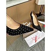 US$141.00 Christian Louboutin 10.5cm High-heeled shoes for women #614379