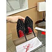 US$141.00 Christian Louboutin 10.5cm High-heeled shoes for women #614379