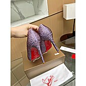 US$141.00 Christian Louboutin 10.5cm High-heeled shoes for women #614380