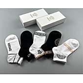 US$18.00 versace Socks 5pcs sets #614836