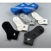 US$18.00 Adidas Socks 5pcs sets #614875