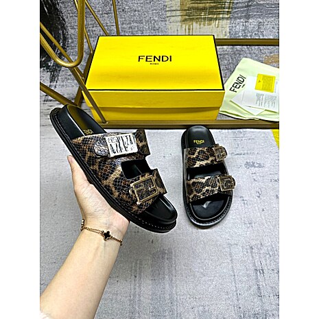 Fendi shoes for Fendi Slippers for men #616035 replica
