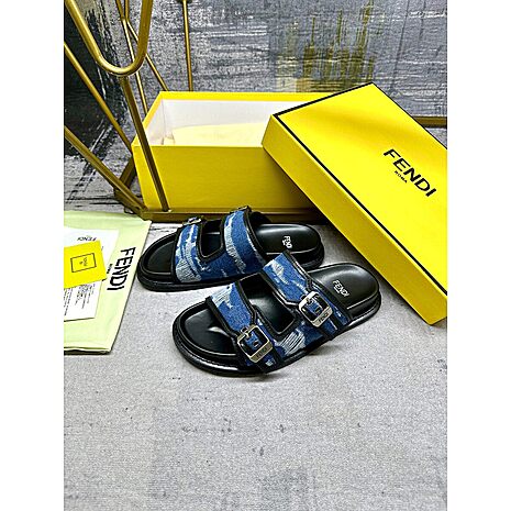 Fendi shoes for Fendi Slippers for men #616036 replica