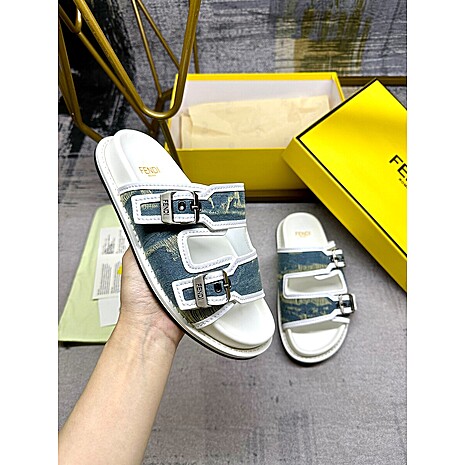 Fendi shoes for Fendi Slippers for men #616037 replica