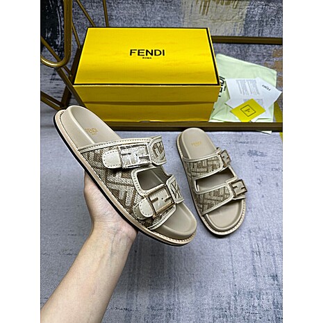 Fendi shoes for Fendi Slippers for men #616048 replica