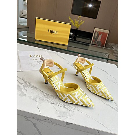 Fendi 5.5cm High-heeled shoes for women #616669 replica