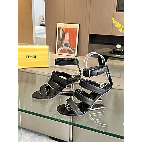 Fendi 10cm High-heeled shoes for women #616711 replica