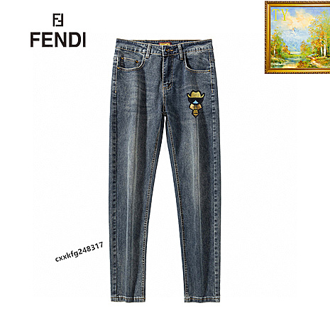 FENDI Jeans for men #616714 replica
